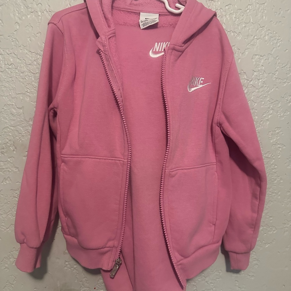 Nike Kids Hoodie Jacket in Pink